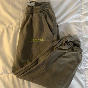 Charlotte Russe Slant Pocket Joggers